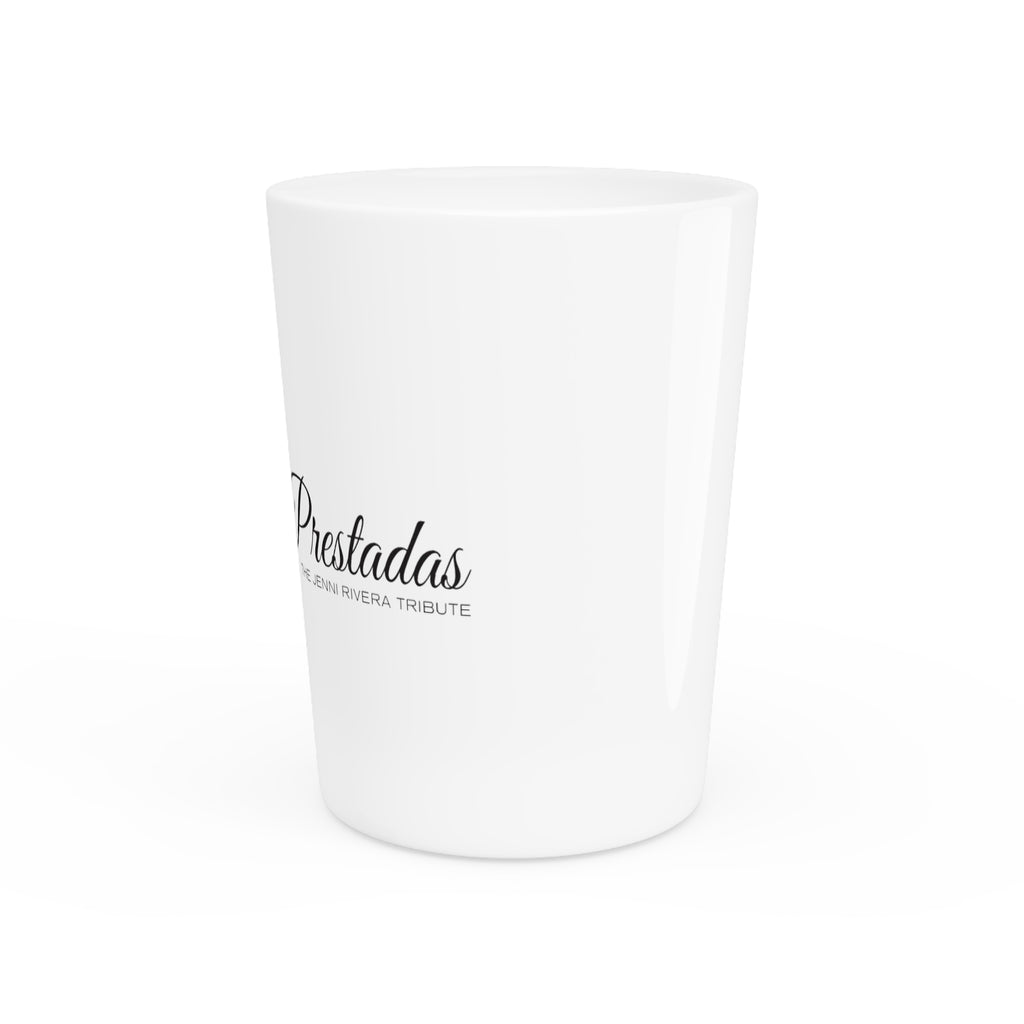 Shot Glass — Joyas Prestanda Logo Shot Glass with Purple Butterfly