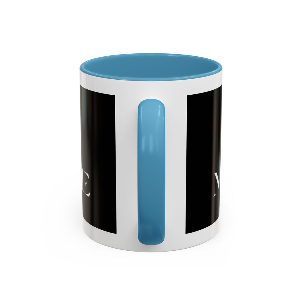 La Madrina 'Mari Nobre Black Accent Coffee Mug — Elegant Godmother Gift (11/15oz)