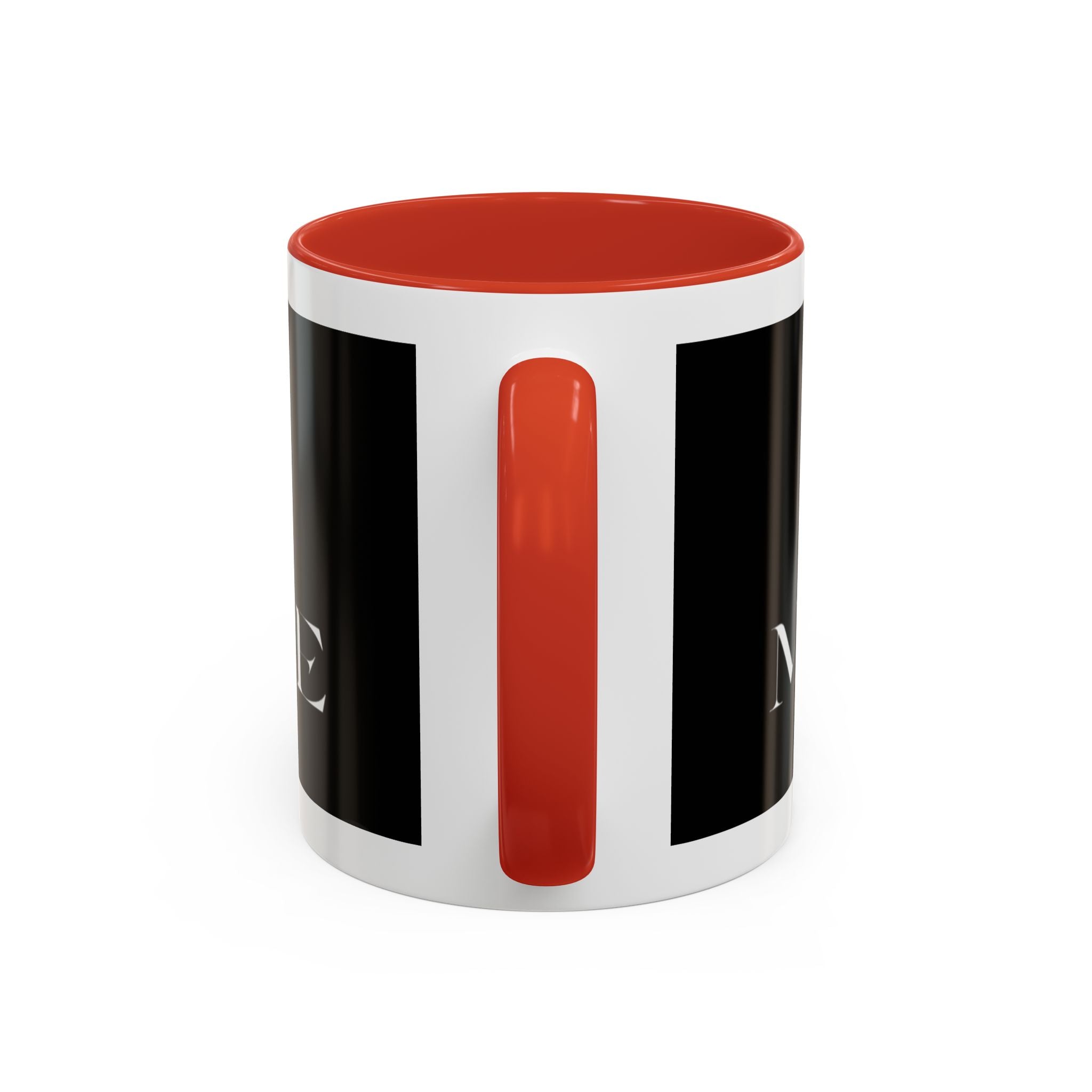 La Madrina 'Mari Nobre Black Accent Coffee Mug — Elegant Godmother Gift (11/15oz)