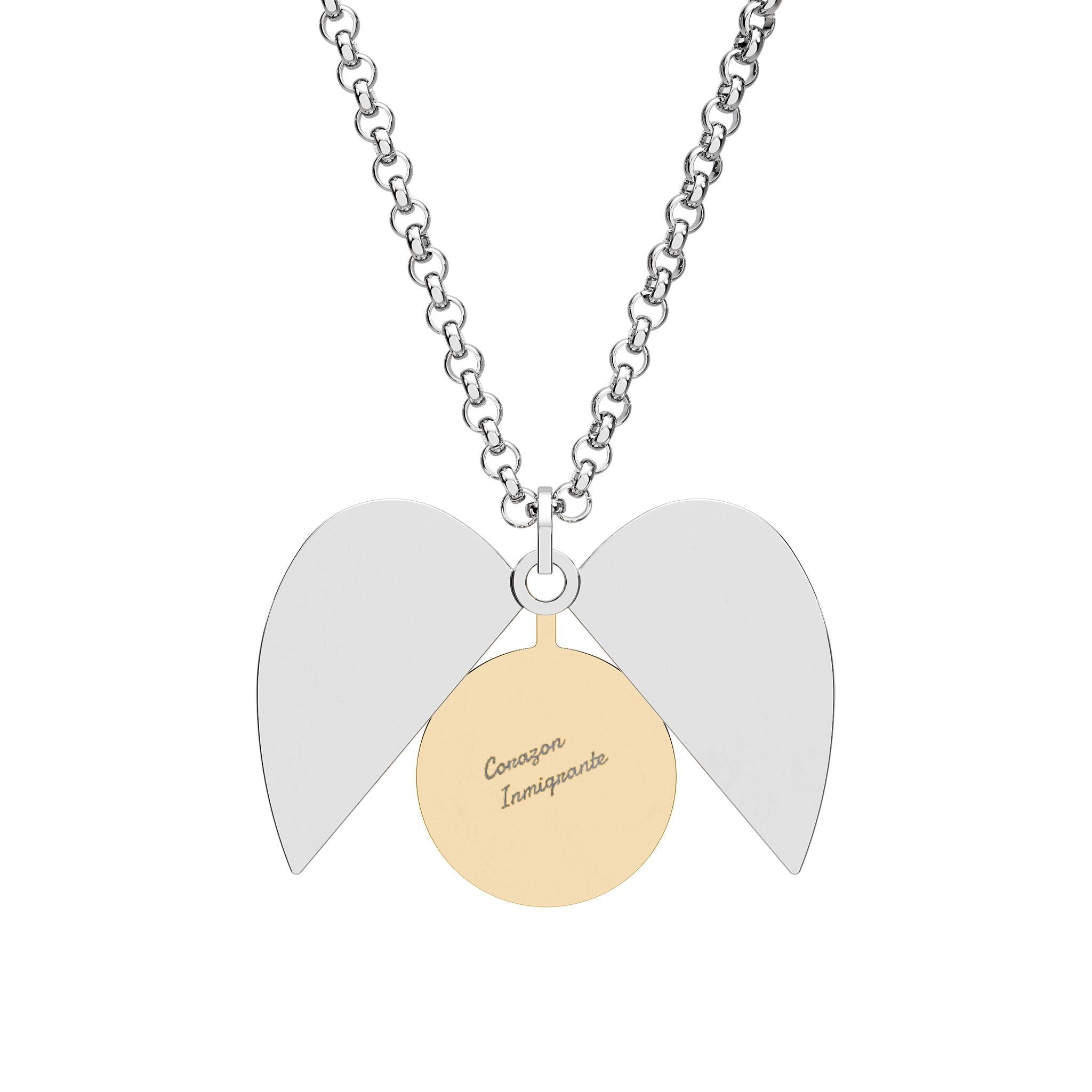 Corazón Inmigrante Heart Necklace inspired by Mari Nobre’s song from the album Sobran las Palabras