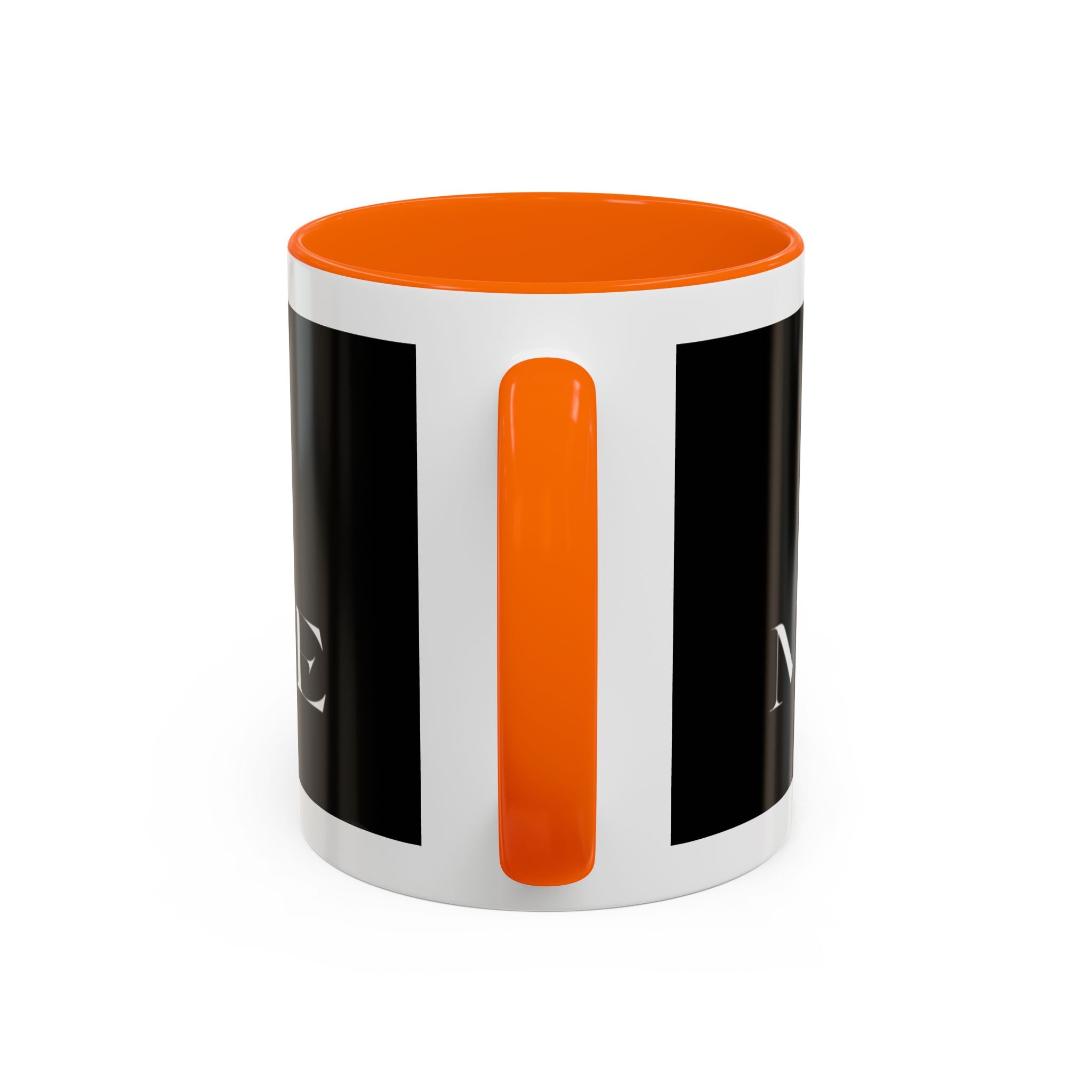 La Madrina 'Mari Nobre Black Accent Coffee Mug — Elegant Godmother Gift (11/15oz)