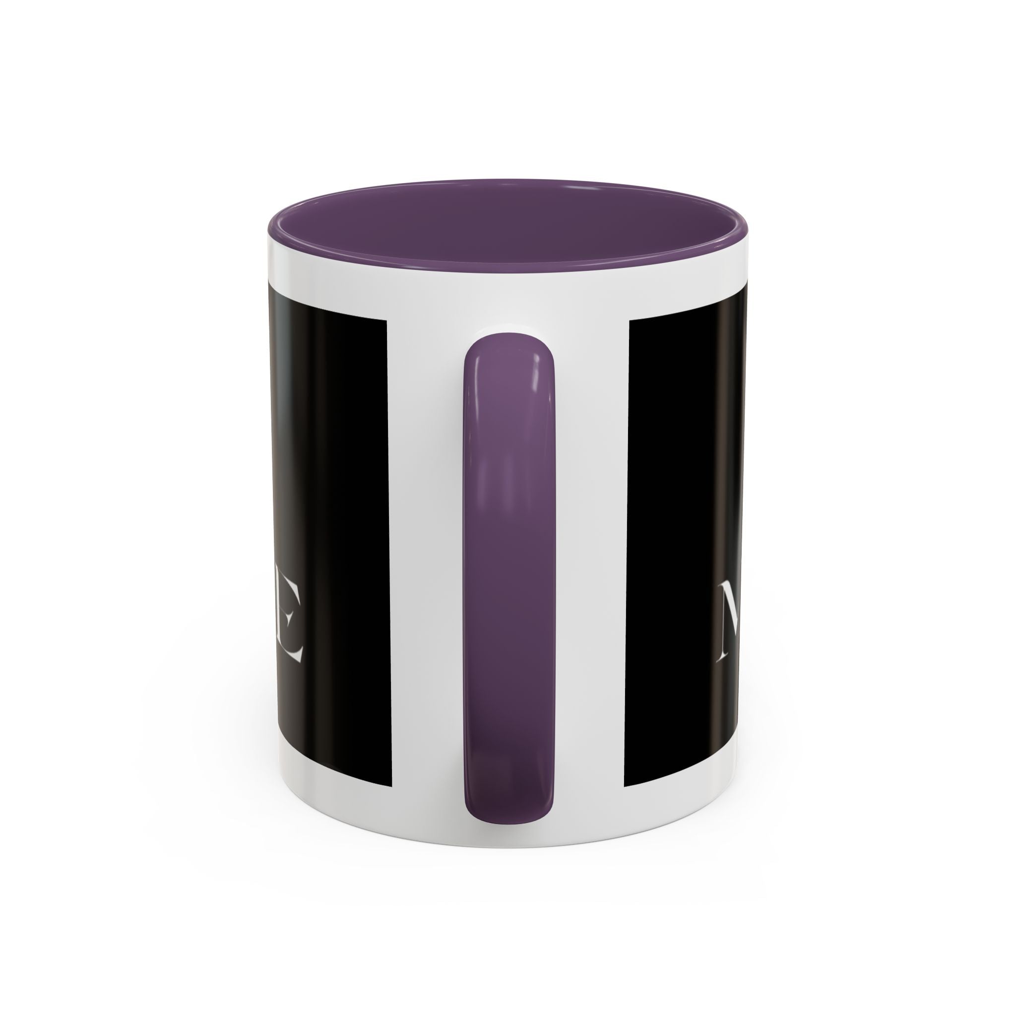 La Madrina 'Mari Nobre Black Accent Coffee Mug — Elegant Godmother Gift (11/15oz)