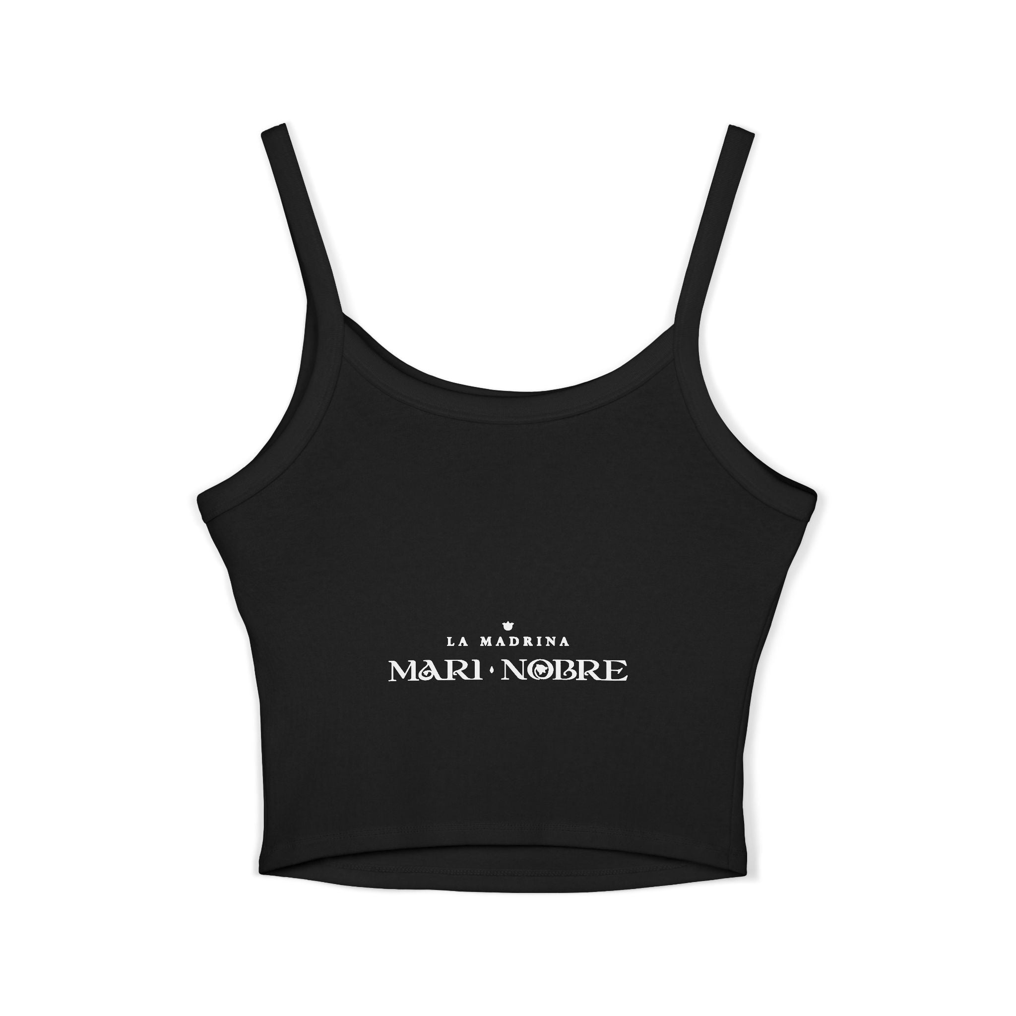 Artistic Portrait Crop Top — 'La Madrina' Graphic Women's Tank