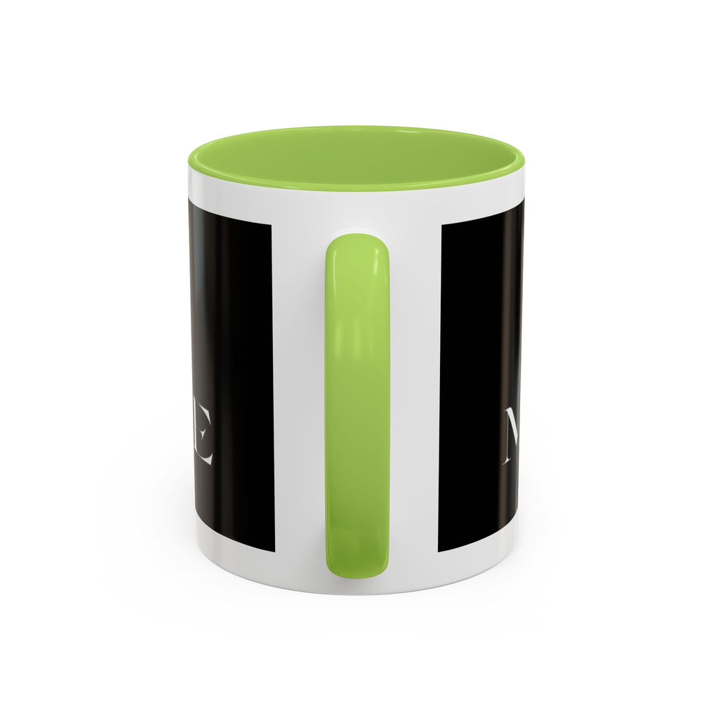 La Madrina 'Mari Nobre Black Accent Coffee Mug — Elegant Godmother Gift (11/15oz)